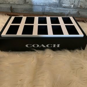Coach display perfect for earrings